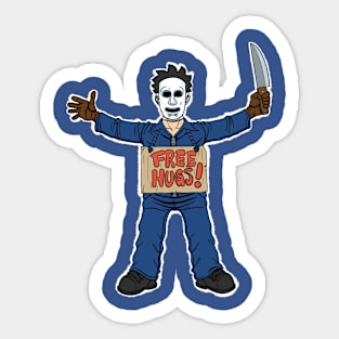 Free Hugs Sticker